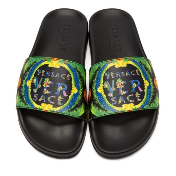 Versace Other - 🔥NEW Versace First Line Miami Pool Slides Sandals